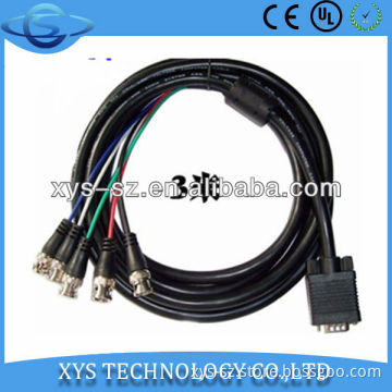 wholesale high quality VGA to 5 BNC cable 3M